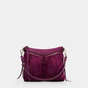 MZ Wallace Thompson Small Hobo in Elderberry NWT